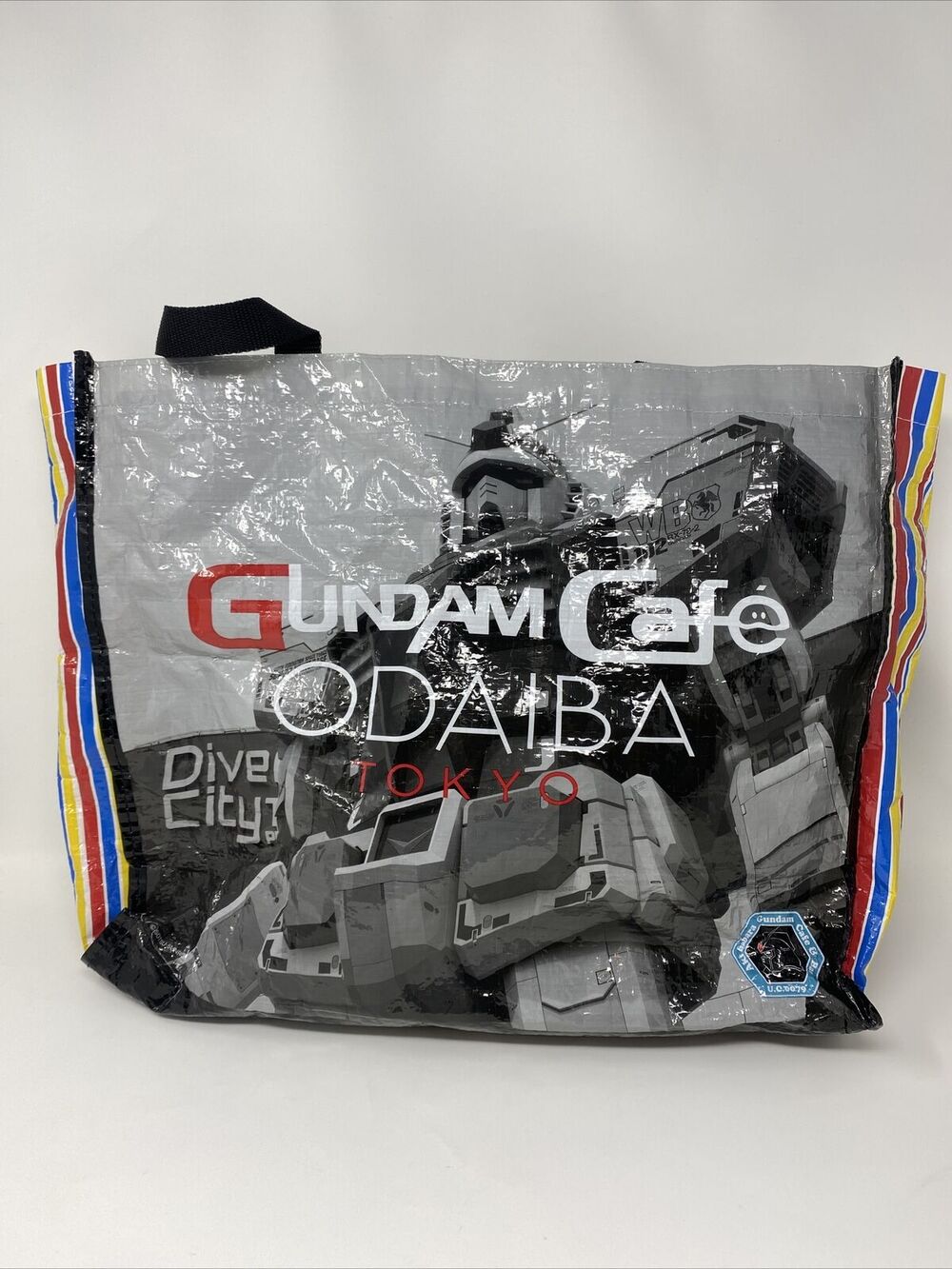 Gundam Cafe Tokyo Japan Store PBandai Official Tote Bag Limited Rare Vintage